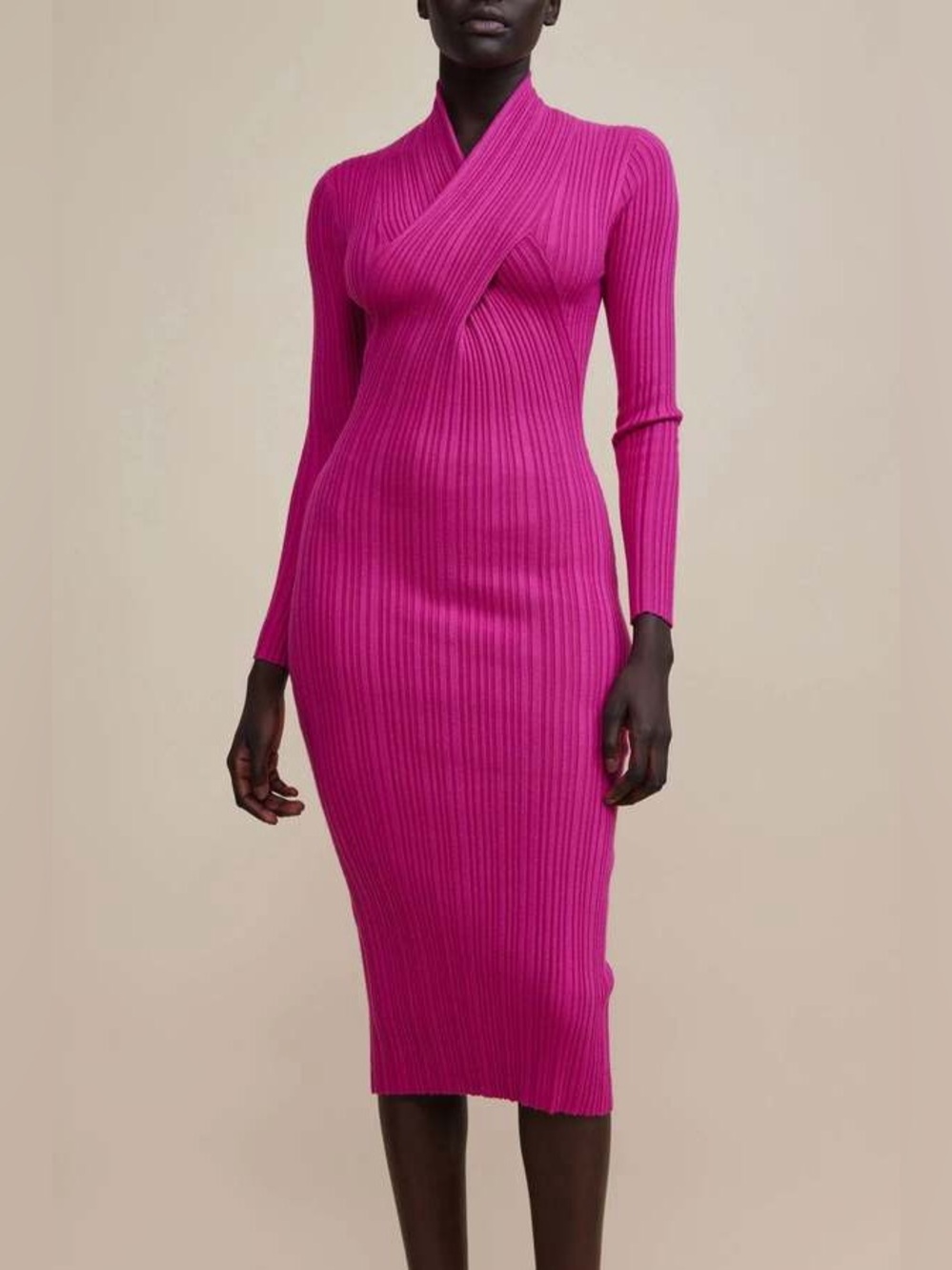 ACLER Windsor Dress Flamingo Pink Size 6